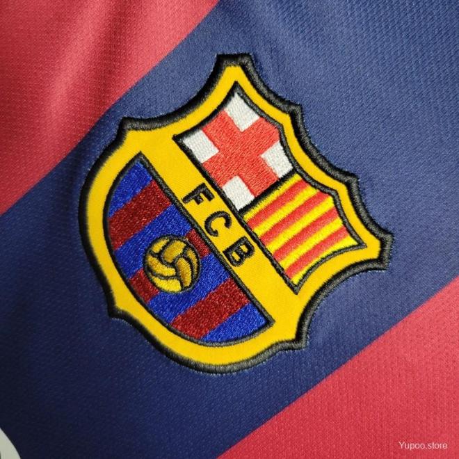 Retro Barcelona 2014/2015 Tay Dài ( Sân Nhà )