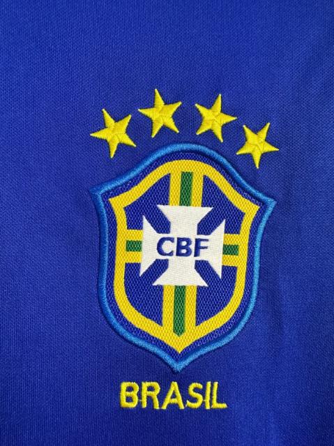 Retro Brazil 1998 Tay Dài ( Sân Khách )