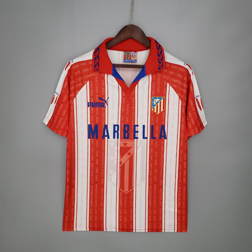 Retro Atletico Madrid 1995/1996 ( Sân Nhà )
