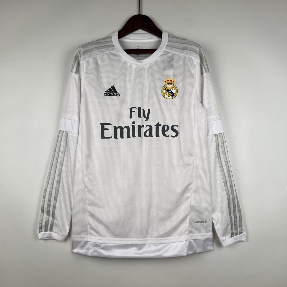 Retro Real Madrid 2015/2016 Tay Dài ( Sân Nhà )