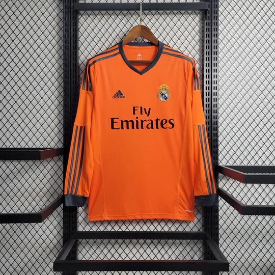 Retro Real Madrid 2013/2014 Tay Dài ( Sân Khách )