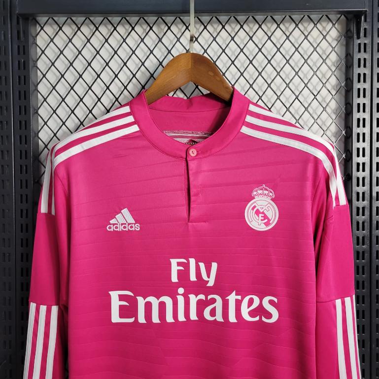 Retro Real Madrid 2014/2015 Tay Dài ( Sân Khách )