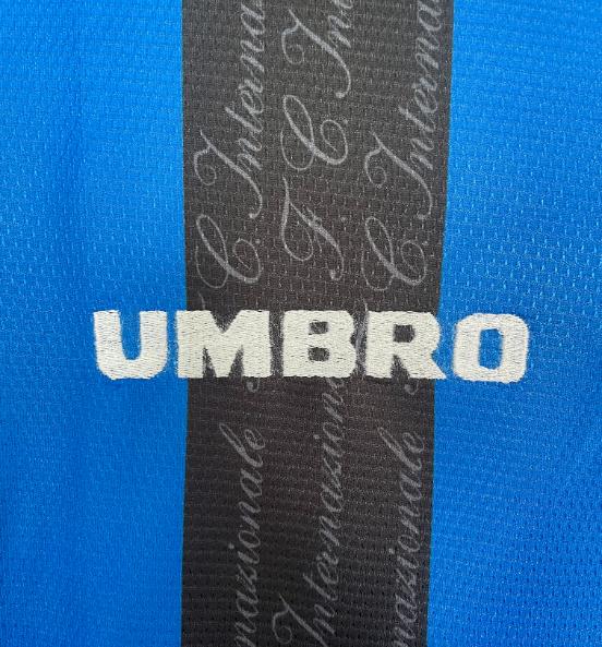 Retro Inter Milan 1997/1998 Tay Dài ( Sân Nhà )