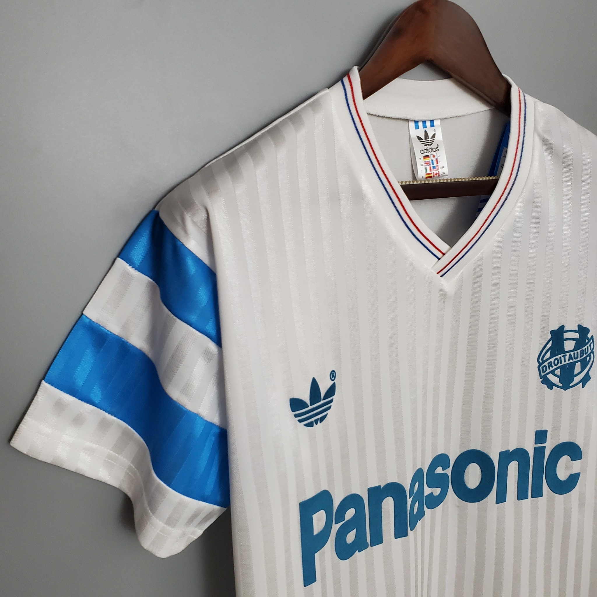 Retro Marseille 1990/1991 ( Sân Khách )