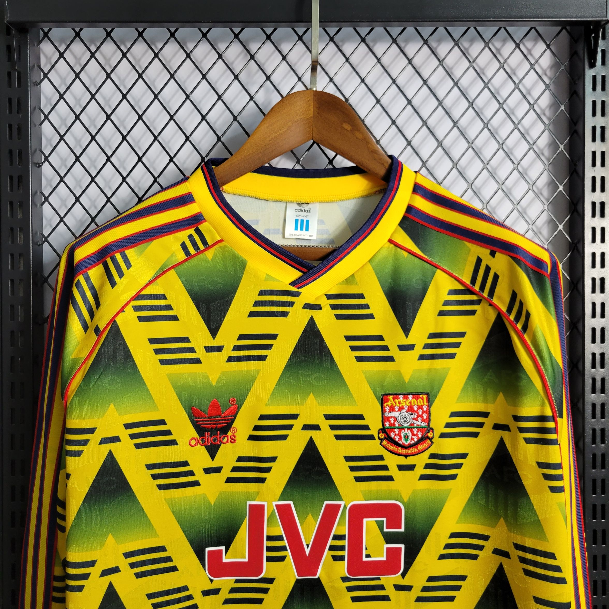 Retro Arsenal 1991/1993 Tay Dài  ( Sân Khách )