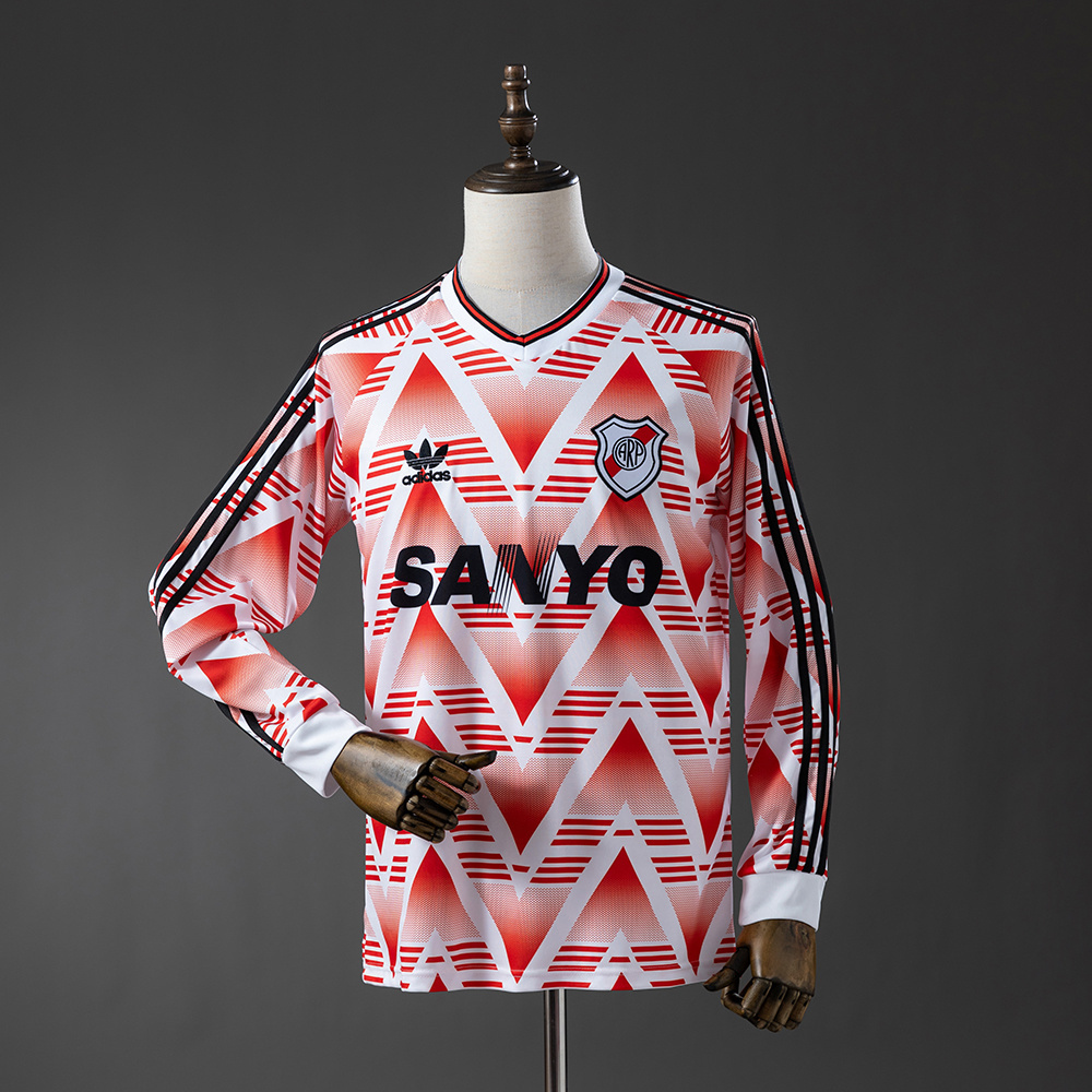 Retro Club Atlético River Plate Tay Dài 1992/1993 ( Sân Nhà )