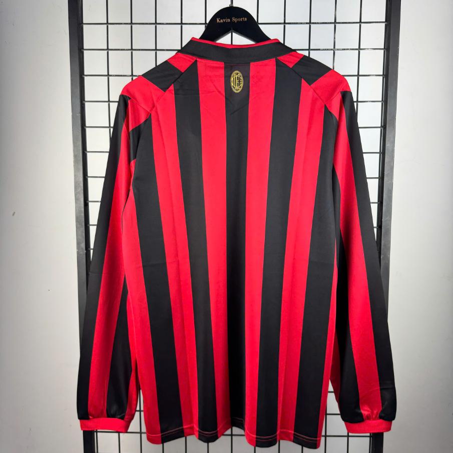 Retro Ac Milan 125th Anniversary Tay Dài