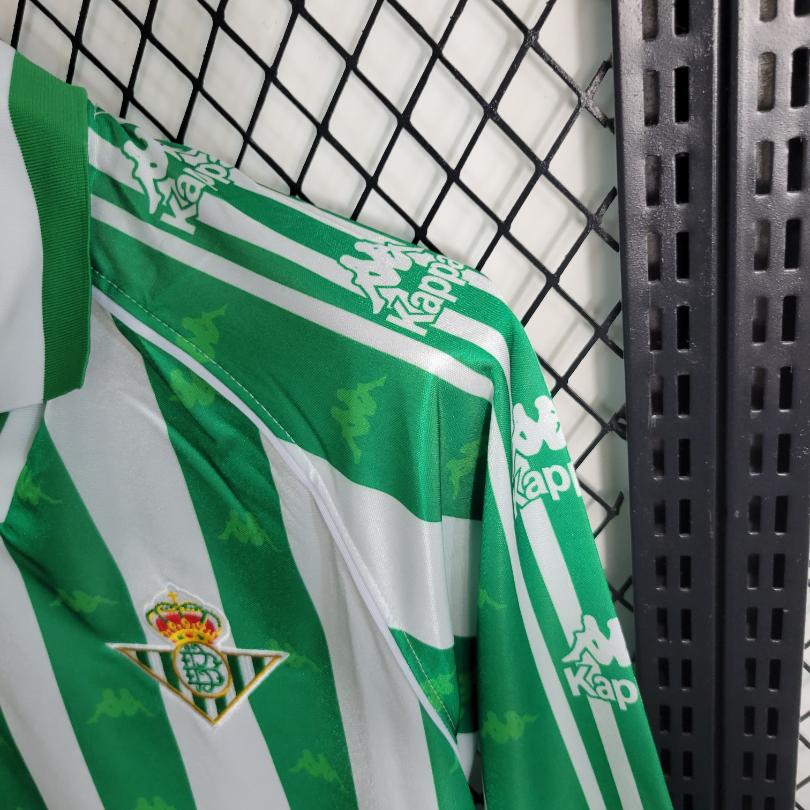 Retro Betis 1995/1996 Tay Dài ( Sân Nhà )