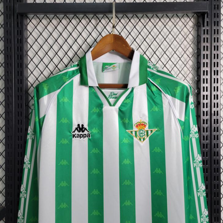 Retro Betis 1995/1996 Tay Dài ( Sân Nhà )