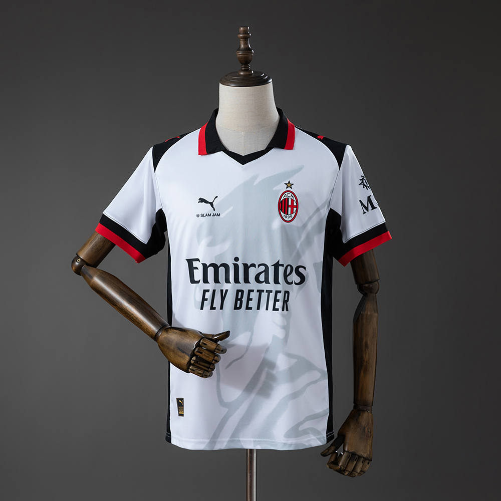 Đồ SF AC Milan 26/27 ( Slam Jam Trắng )