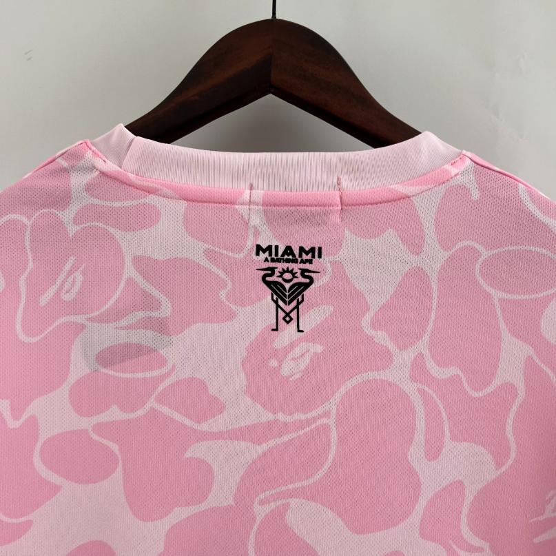 Áo Thun Bape X Miami 2026 ( Hồng )