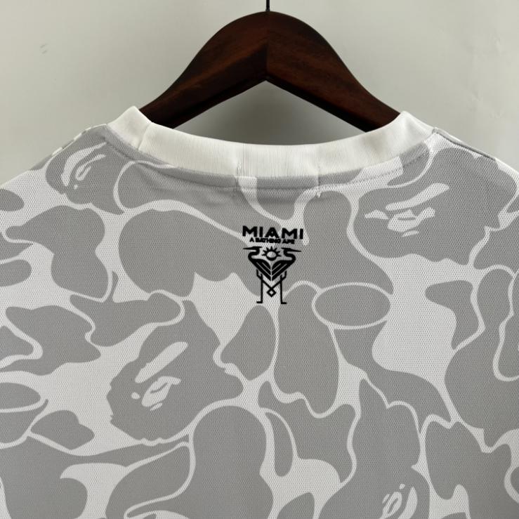 Áo Thun Bape X Miami 2026 ( Xám )