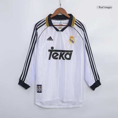 Retro Real Madrid 1999/2000 Tay Dài ( Sân Nhà )