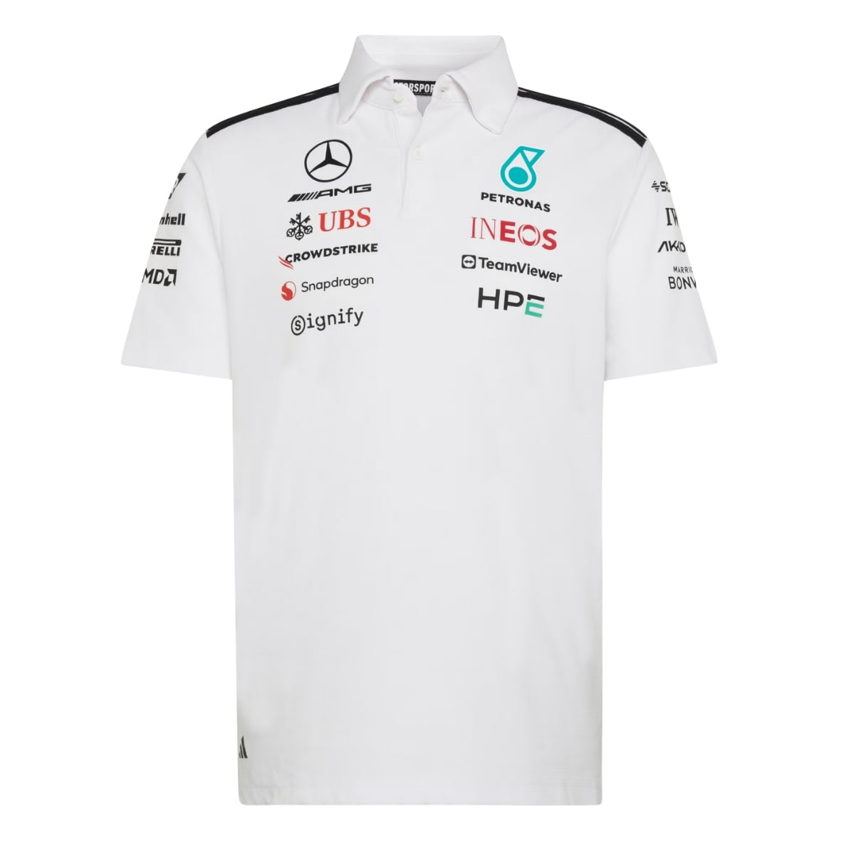 Áo Polo F1 Mercedes 2026 ( Trắng )