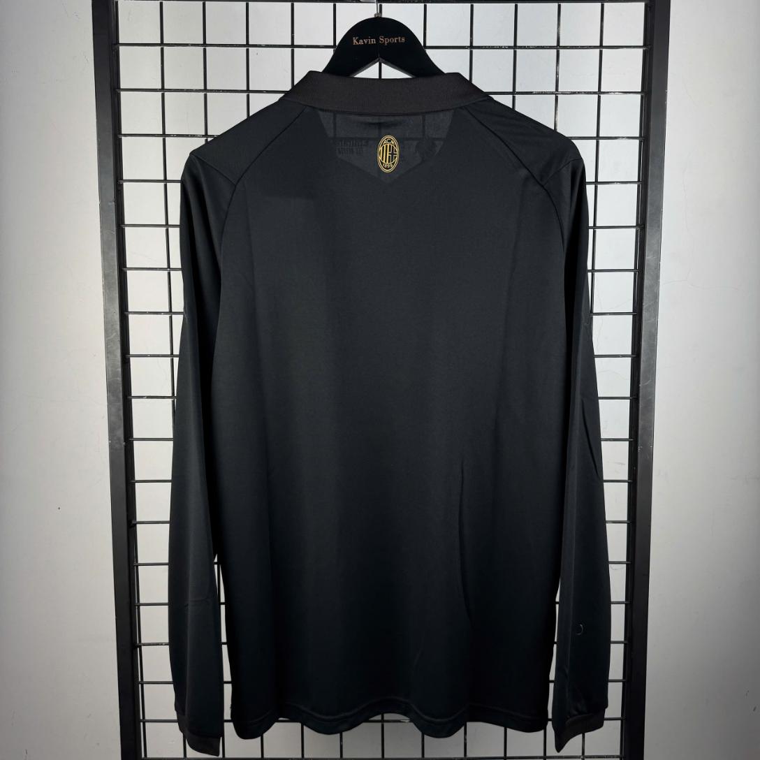 Retro Ac Milan 125th Anniversary Tay Dài ( Đen )