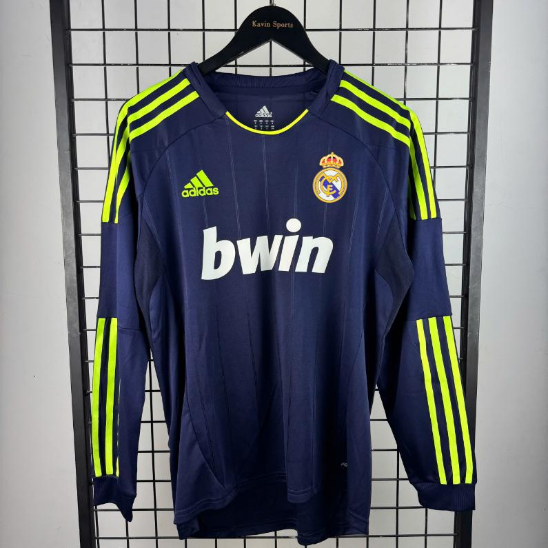 Retro Real Madrid 2012/2013 Tay Dài ( Sân Khách )