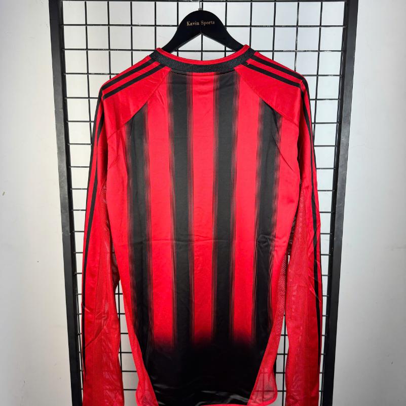Retro Ac Milan 2004/2005 Tay Dài ( Sân Nhà )