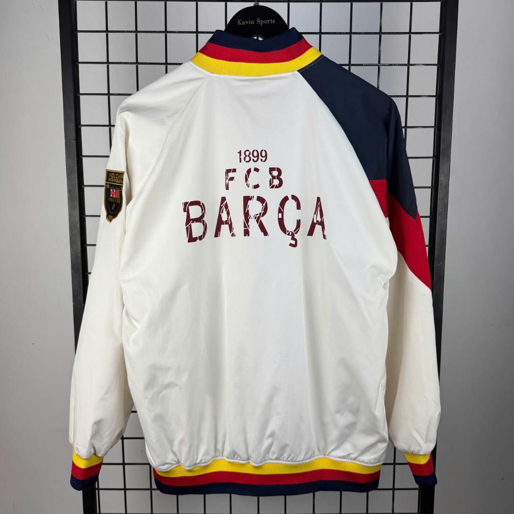 Áo Khoác Barcelona 1899 ( Trắng )