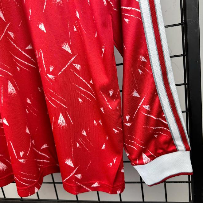 Retro Liverpool 1989/1991 Tay Dài ( Sân Nhà )