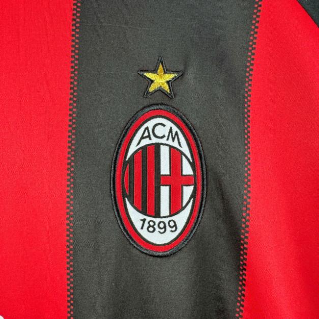Retro Ac Milan 2010/2011 Tay Dài ( Sân Nhà )