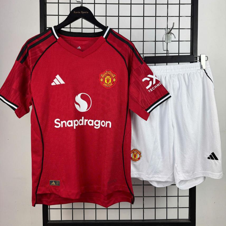 Đồ Fan MU 25/26 ( Sân Nhà ) Quần Trắng