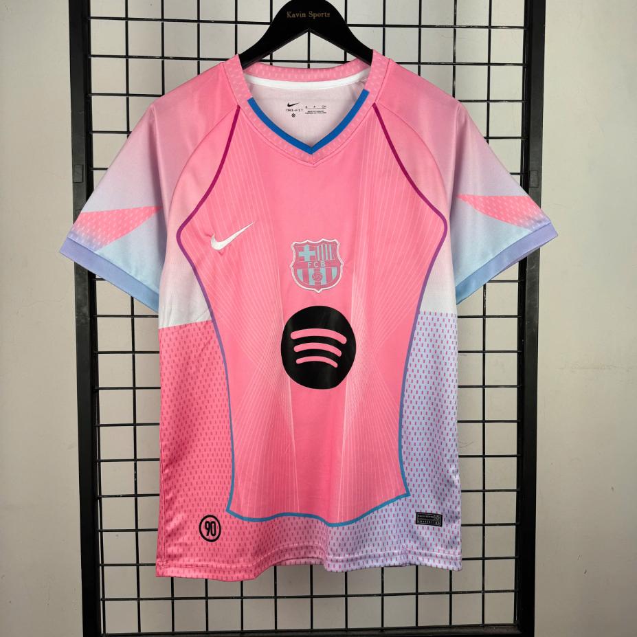 Đồ Fan Barcelona 25/26 ( T90 Hồng )