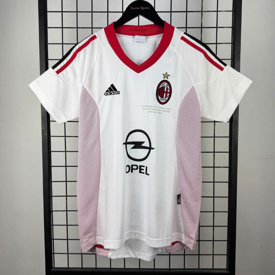 Retro Ac Milan 2002/2003 ( Sân Khách )