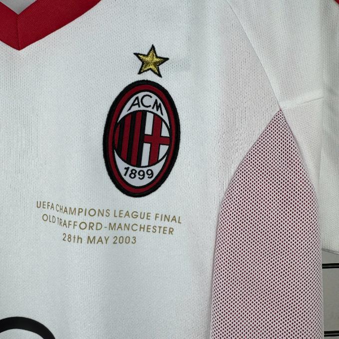 Retro Ac Milan 2002/2003 ( Sân Khách )