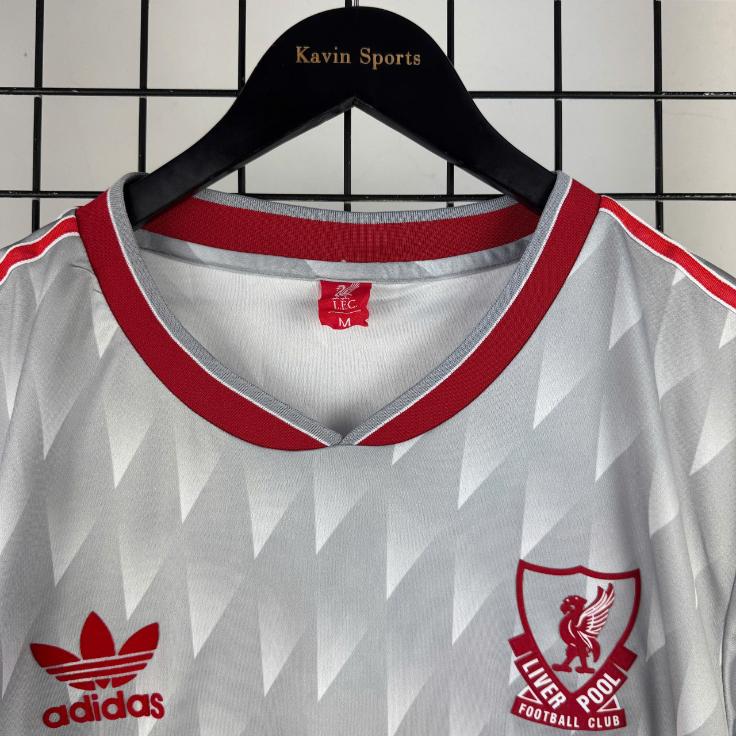Retro Liverpool 1989/1991 Tay Dài ( Sân Khách )