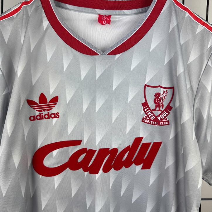 Retro Liverpool 1989/1991 Tay Dài ( Sân Khách )