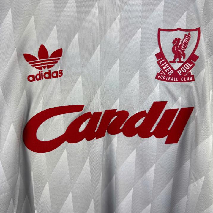 Retro Liverpool 1989/1991 Tay Dài ( Sân Khách )