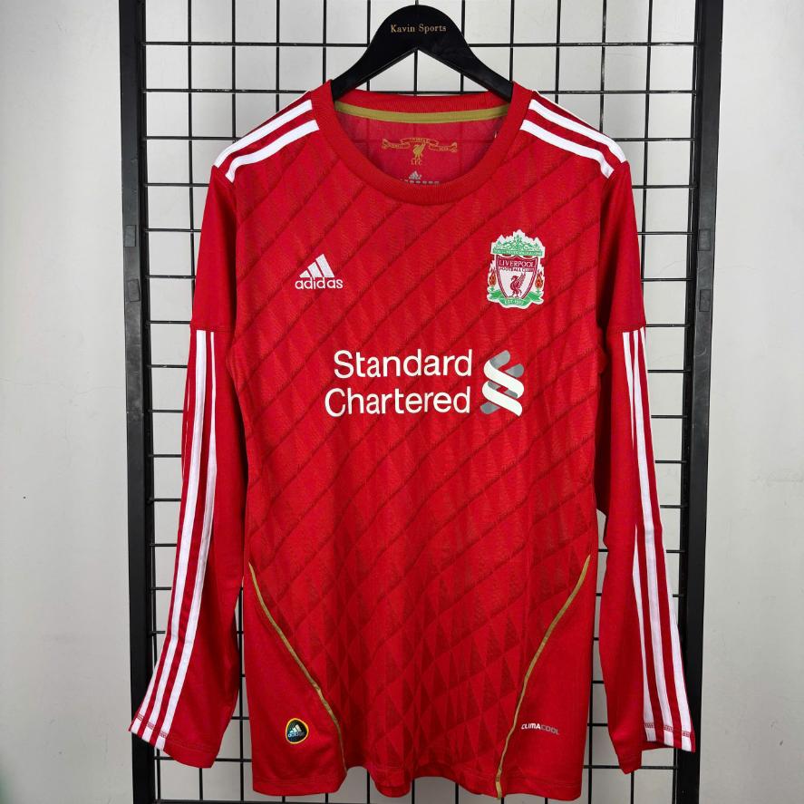 Retro Liverpool 2010/2011 Tay Dài ( Sân Nhà )