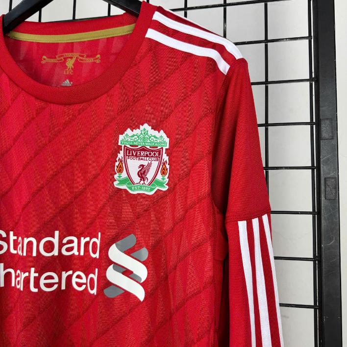 Retro Liverpool 2010/2011 Tay Dài ( Sân Nhà )