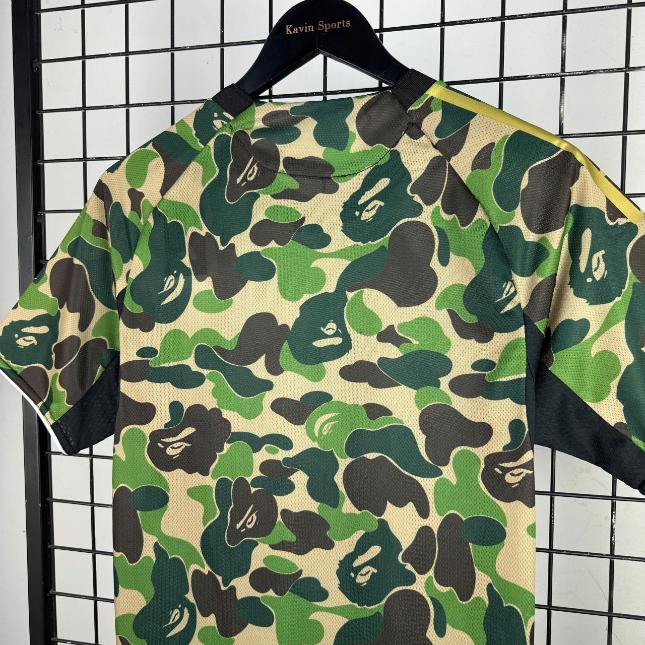 Áo Thun Adidas 2025 ( Bape FB Green )