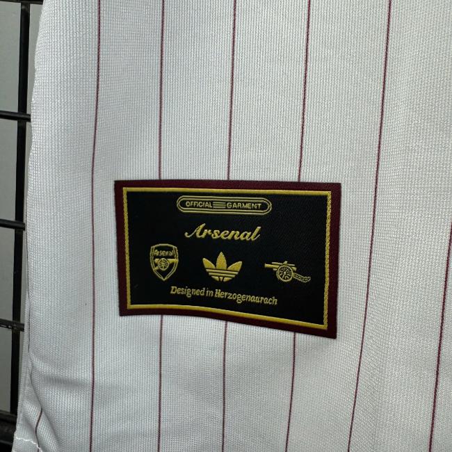 Áo Thun Arsenal 2025 ( Terrace Icons Trắng )