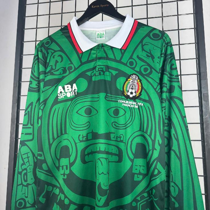 Retro Mexico 1998 Tay Dài ( Sân Nhà )