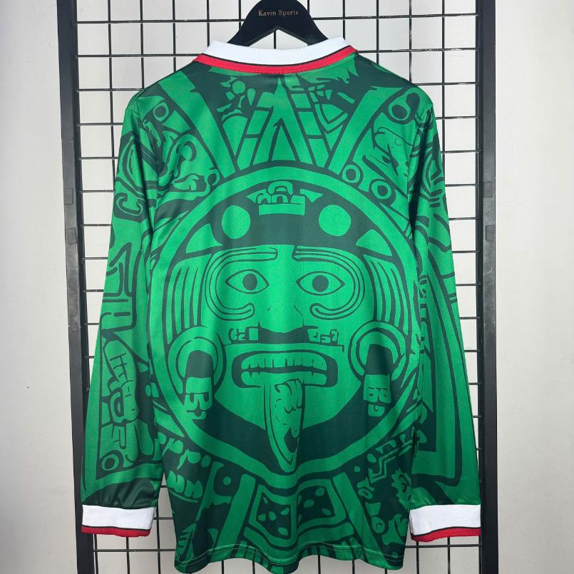 Retro Mexico 1998 Tay Dài ( Sân Nhà )