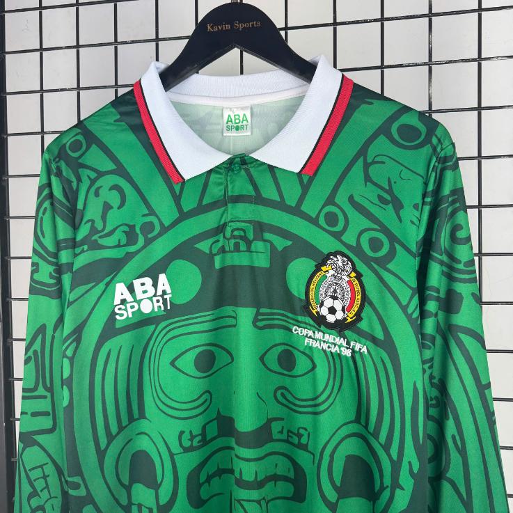 Retro Mexico 1998 Tay Dài ( Sân Nhà )