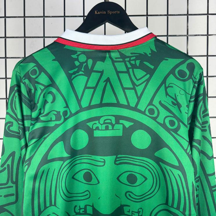 Retro Mexico 1998 Tay Dài ( Sân Nhà )