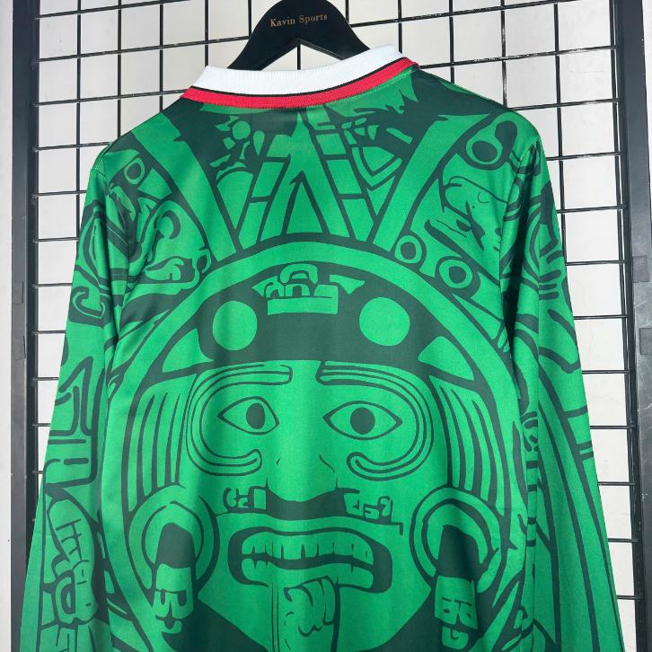 Retro Mexico 1998 Tay Dài ( Sân Nhà )