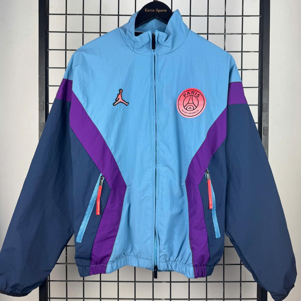 Áo Khoác PSG 25/26 ( Jordan Xanh )