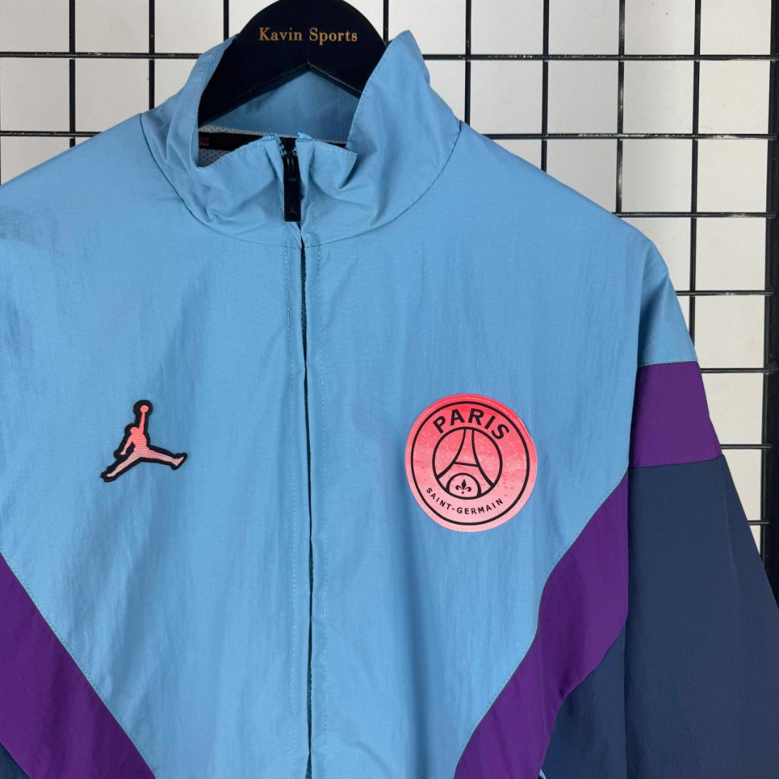 Áo Khoác PSG 25/26 ( Jordan Xanh )