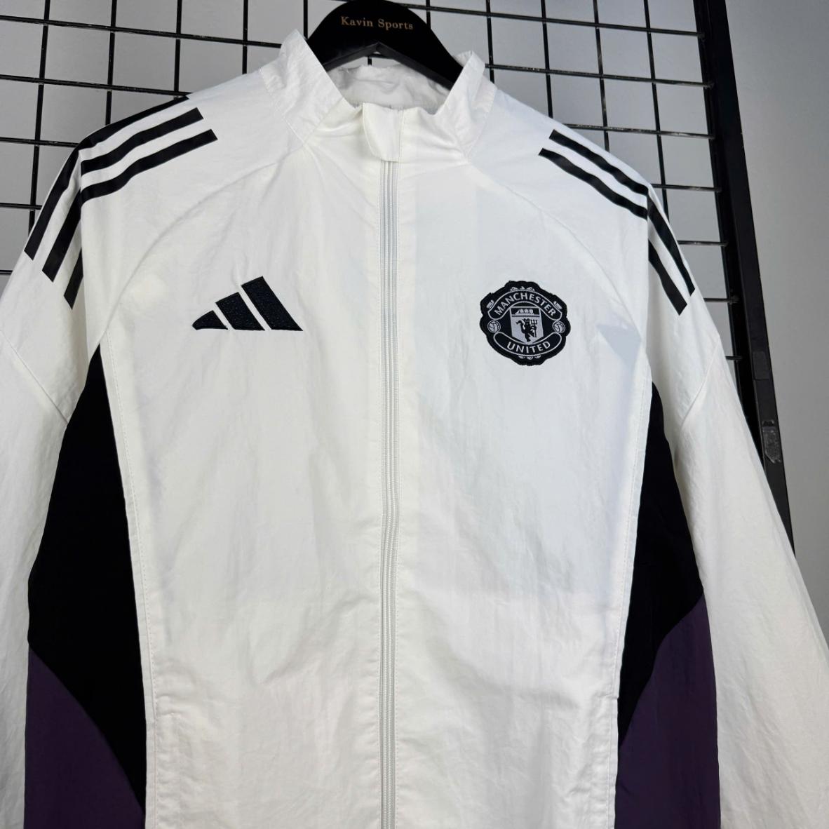 Áo Khoác MU 25/26 ( Presentation White )
