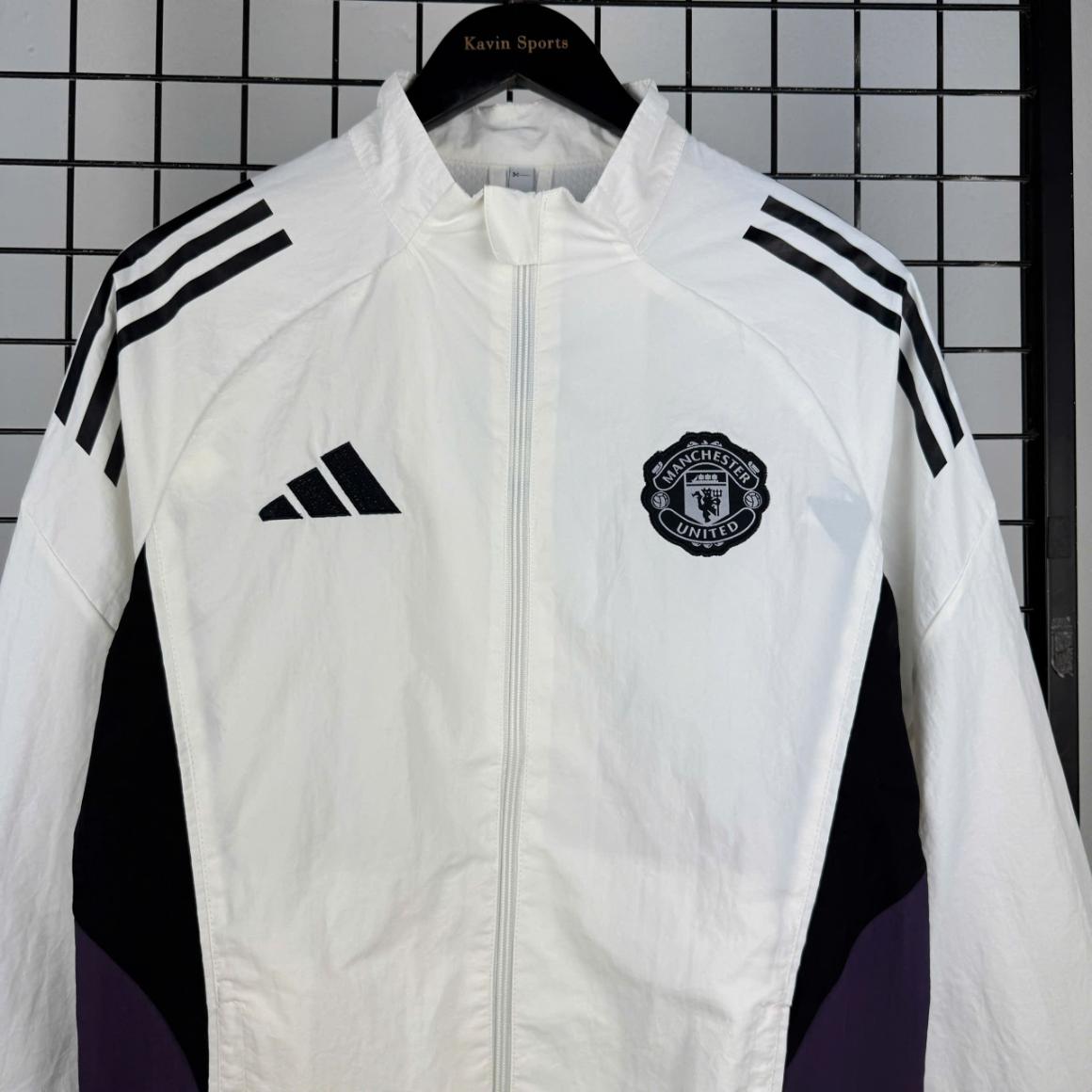 Áo Khoác MU 25/26 ( Presentation White )