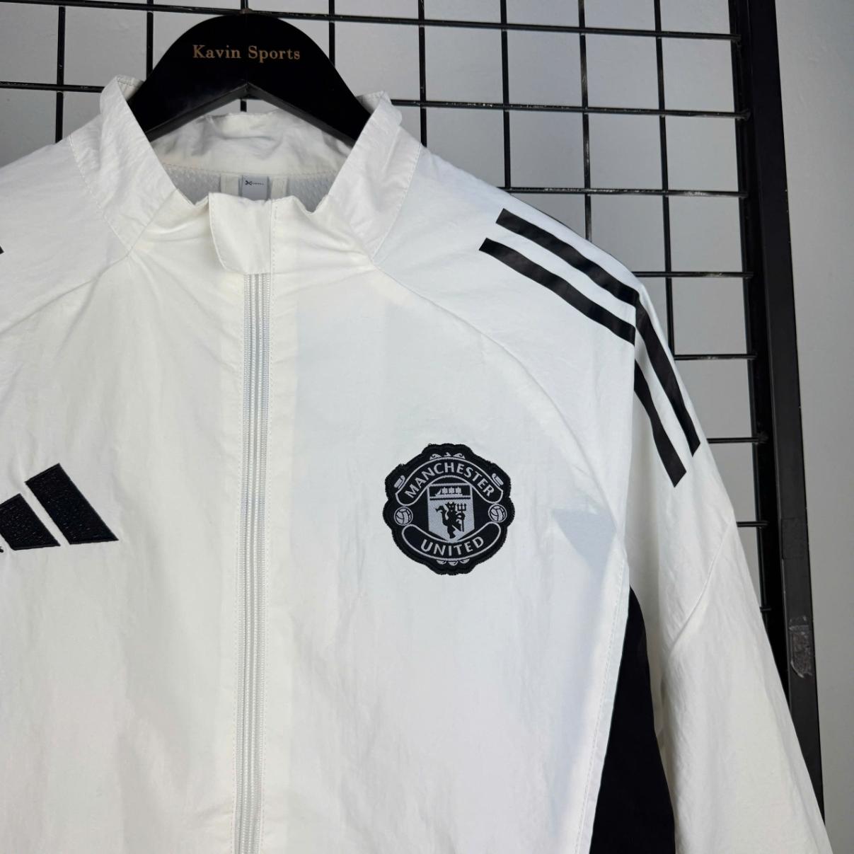 Áo Khoác MU 25/26 ( Presentation White )