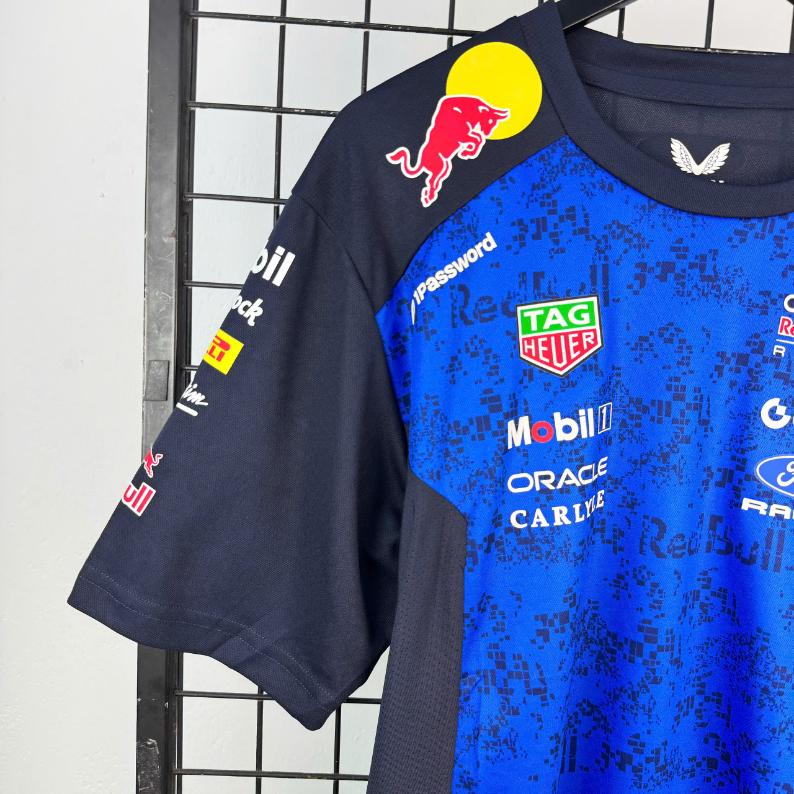 Áo Thun F1 Red Bull 2025 ( Xanh )