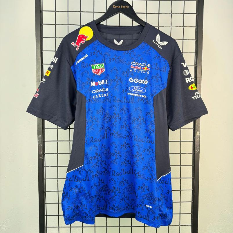 Áo Thun F1 Red Bull 2025 ( Xanh )