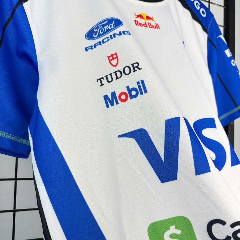 Áo Thun F1 Visa Cash App RB 2026 ( Trắng )