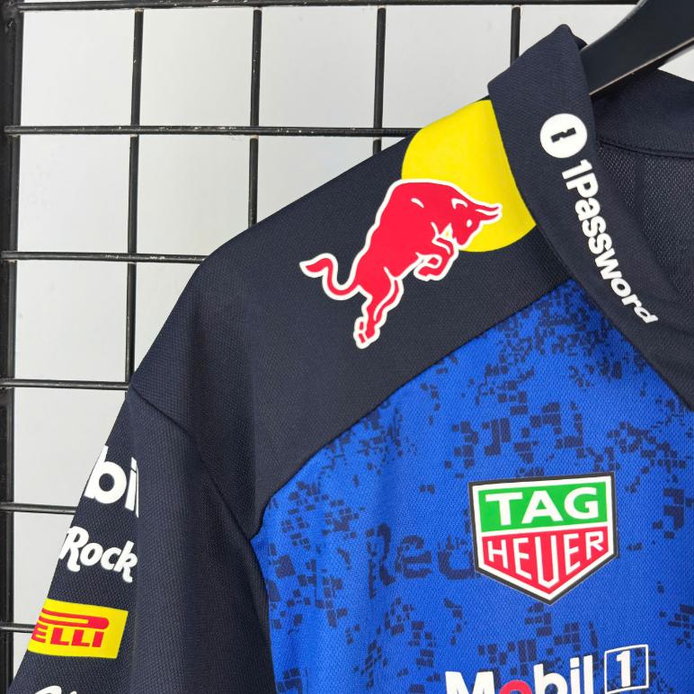 Áo Polo F1 Red Bull 2025 ( Xanh )
