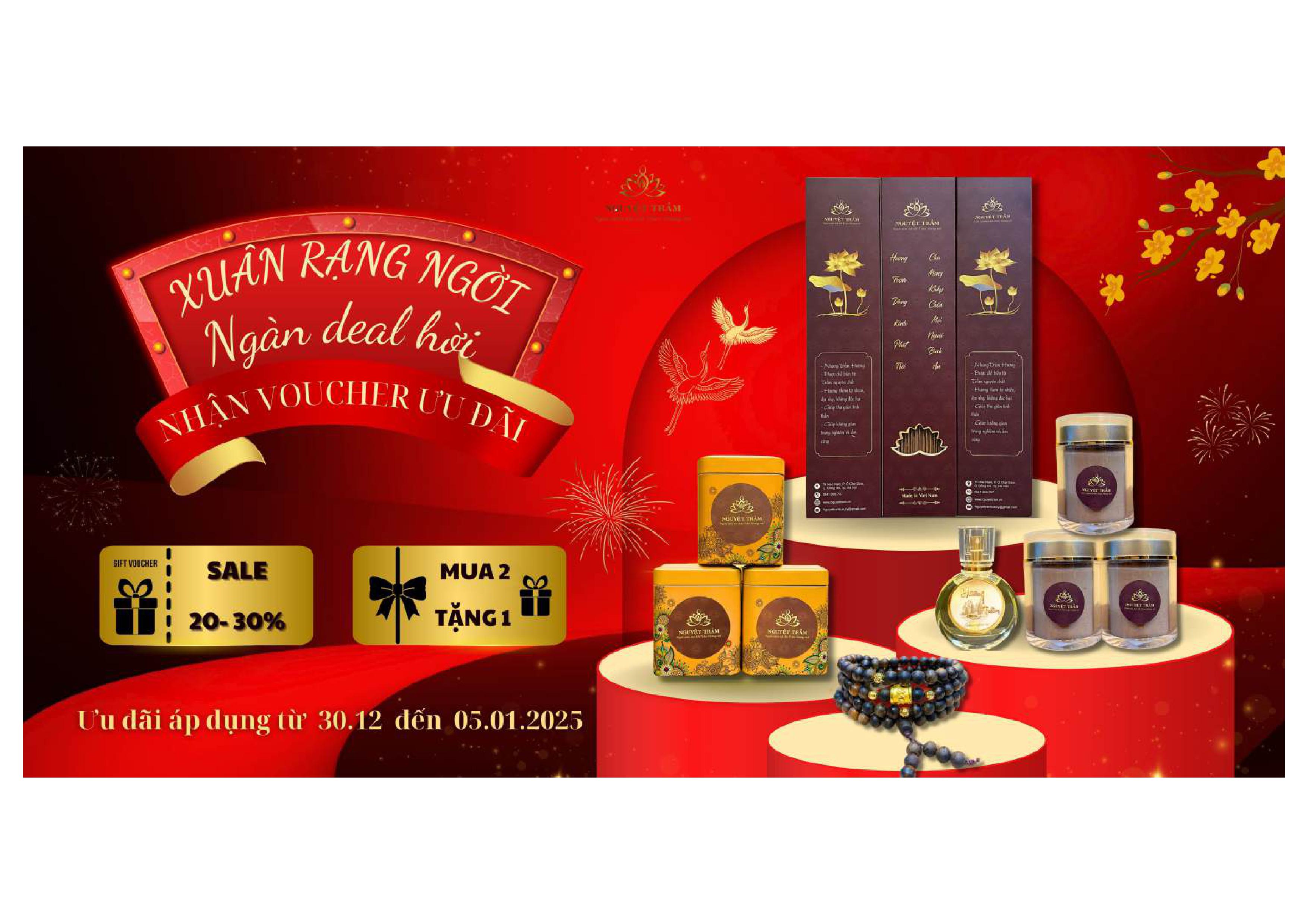 XUÂN RẠNG NGỜI - NGÀN DEAL HỜI